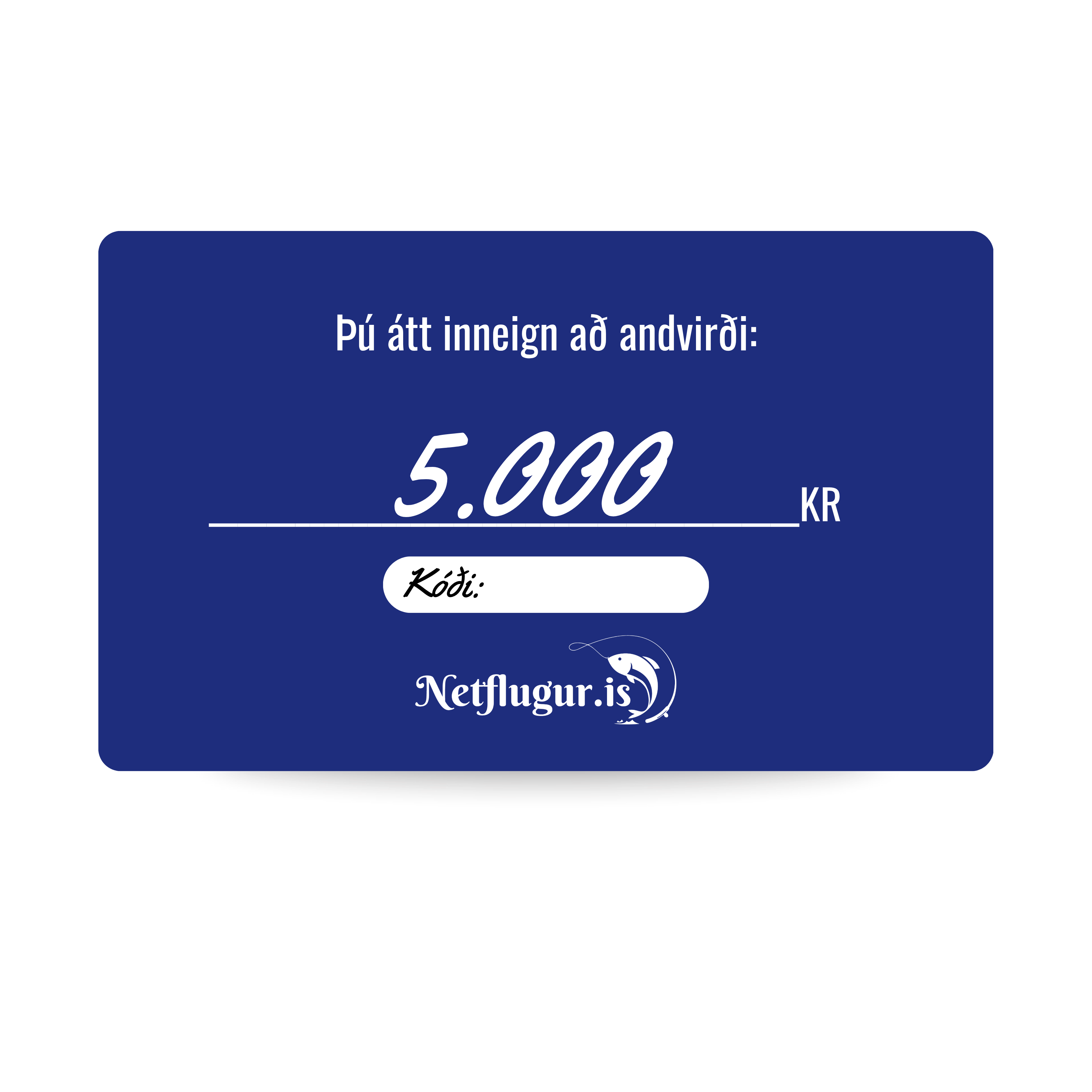 Netflugur.is - Gjafakort