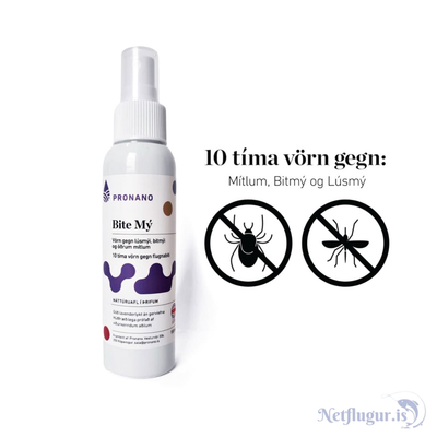 Bite Mý - Vörn gegn lúsmýi, bitmýi og öllum mítlum